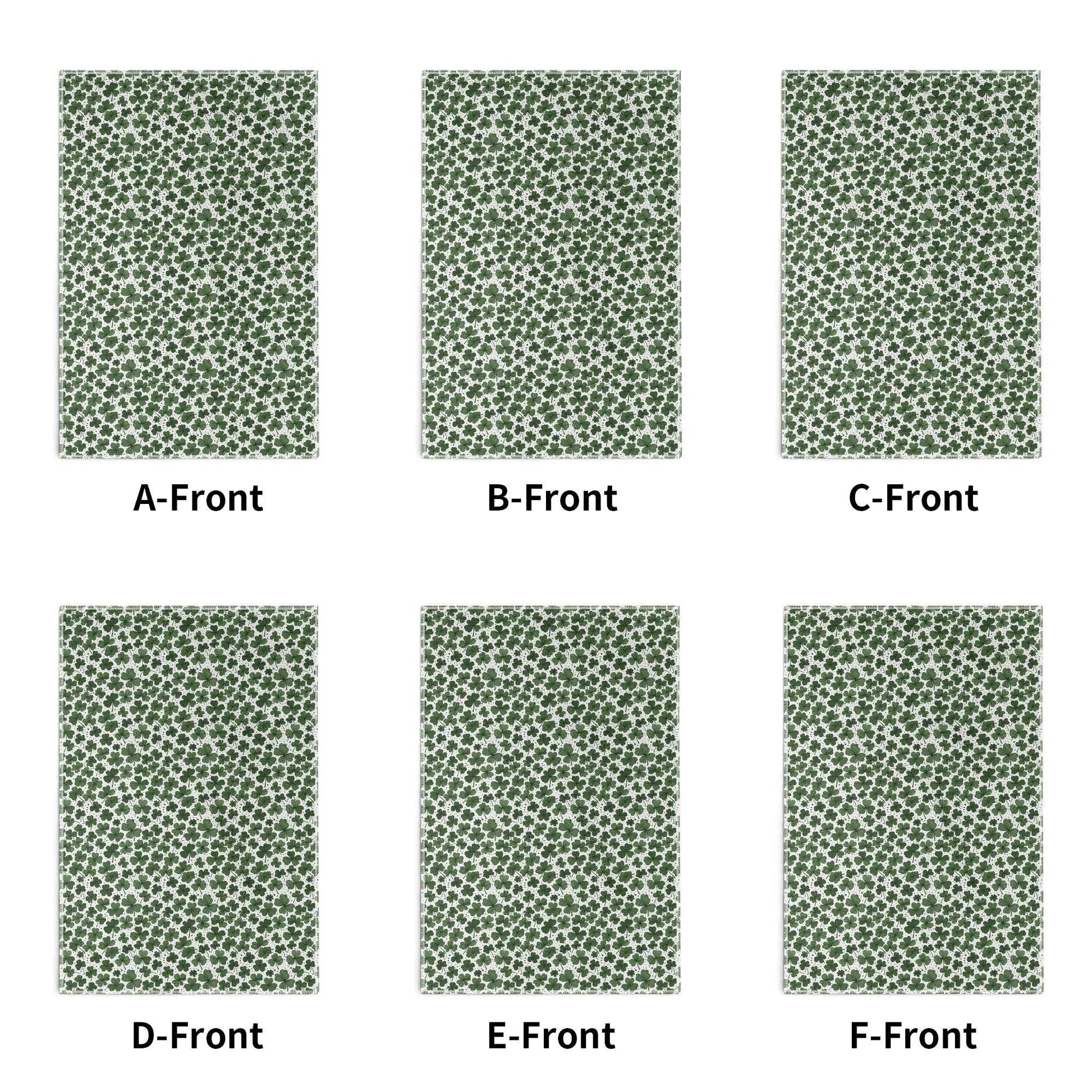Clover Hand Towels (6 Pcs) - DeRose Seasonal