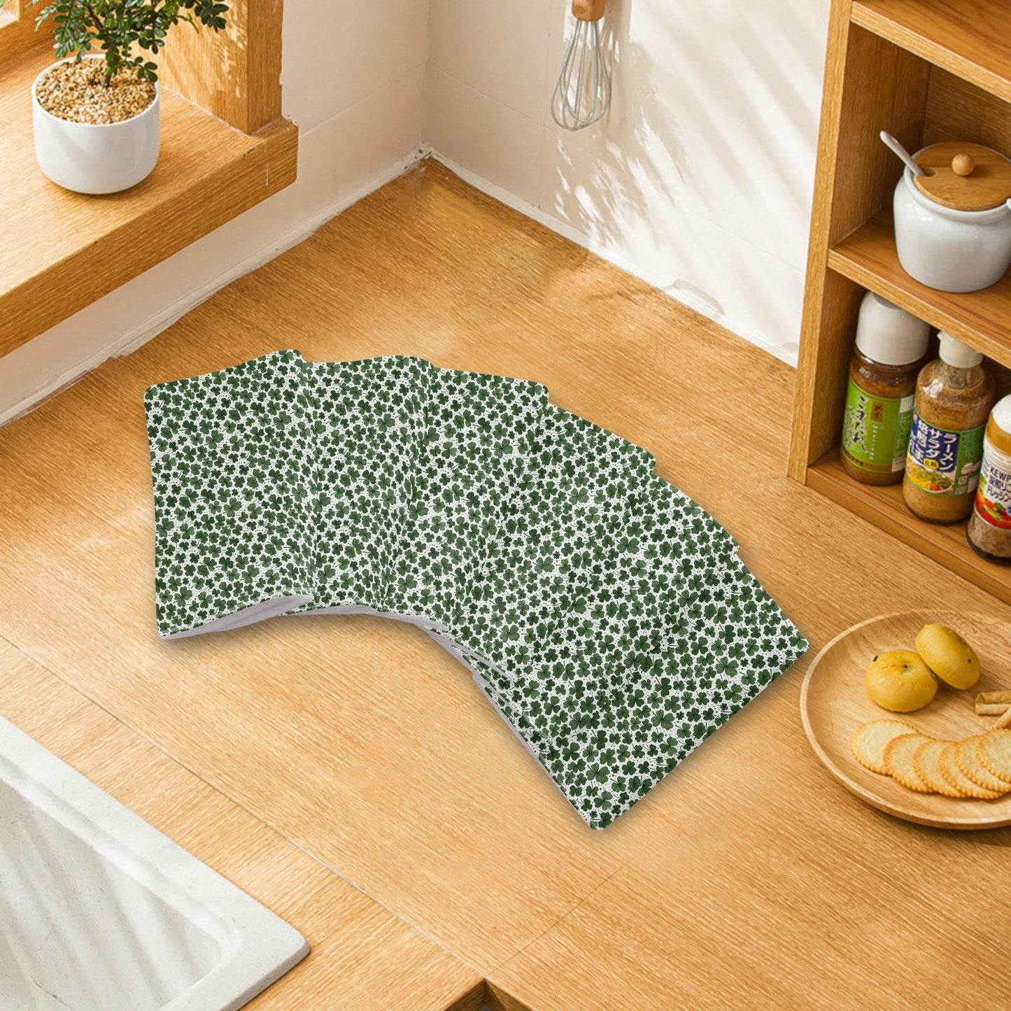 Clover Hand Towels (6 Pcs) - DeRose Seasonal