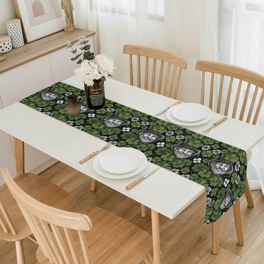 Clover Leprechaun Polyester Table Runner - DeRose Seasonal