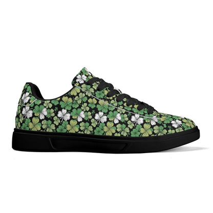 Clover Patch Adult Lightweight Brand Low Top Leather Shoes - DeRose Seasonal