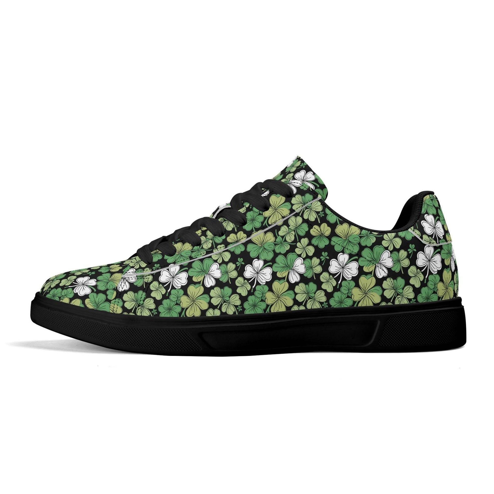 Clover Patch Adult Lightweight Brand Low Top Leather Shoes - DeRose Seasonal
