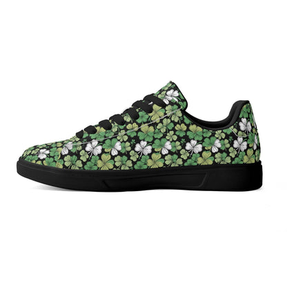 Clover Patch Adult Lightweight Brand Low Top Leather Shoes - DeRose Seasonal