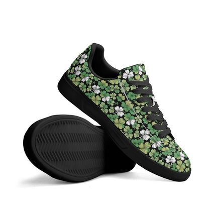 Clover Patch Adult Lightweight Brand Low Top Leather Shoes - DeRose Seasonal