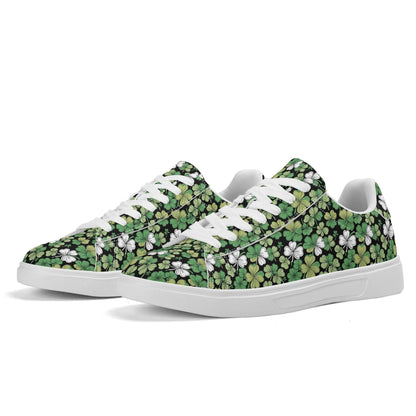 Clover Patch Adult Lightweight Brand Low Top Leather Shoes - DeRose Seasonal