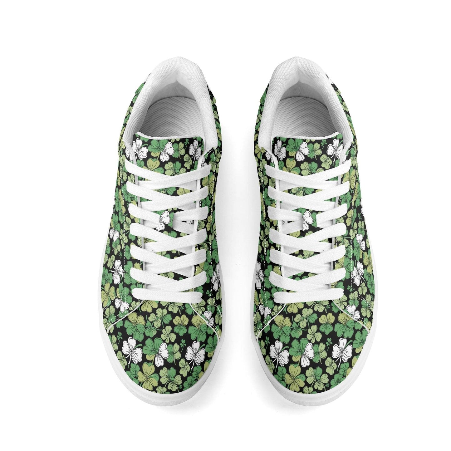 Clover Patch Adult Lightweight Brand Low Top Leather Shoes - DeRose Seasonal