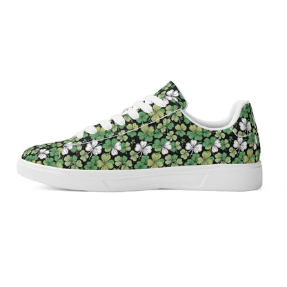 Clover Patch Adult Lightweight Brand Low Top Leather Shoes - DeRose Seasonal