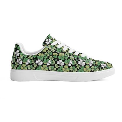 Clover Patch Adult Lightweight Brand Low Top Leather Shoes - DeRose Seasonal