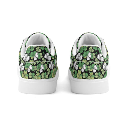 Clover Patch Adult Lightweight Brand Low Top Leather Shoes - DeRose Seasonal