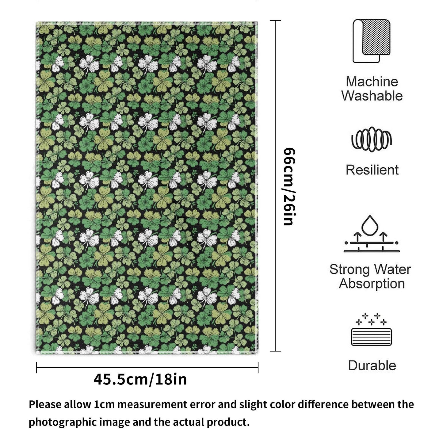 Clover Patch Hand Towels (6 Pcs) - DeRose Seasonal