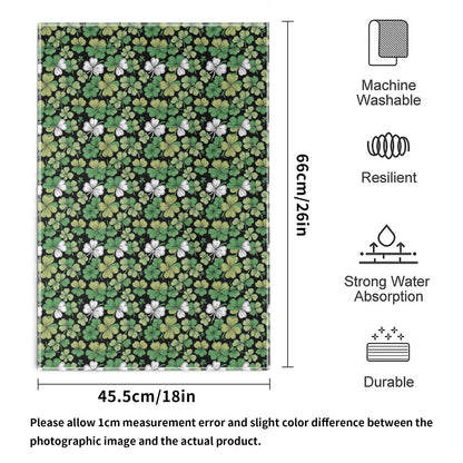Clover Patch Hand Towels (6 Pcs) - DeRose Seasonal