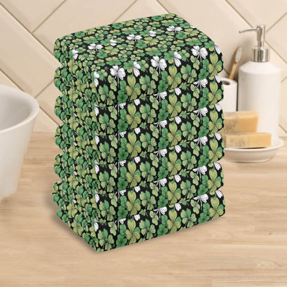 Clover Patch Hand Towels (6 Pcs) - DeRose Seasonal