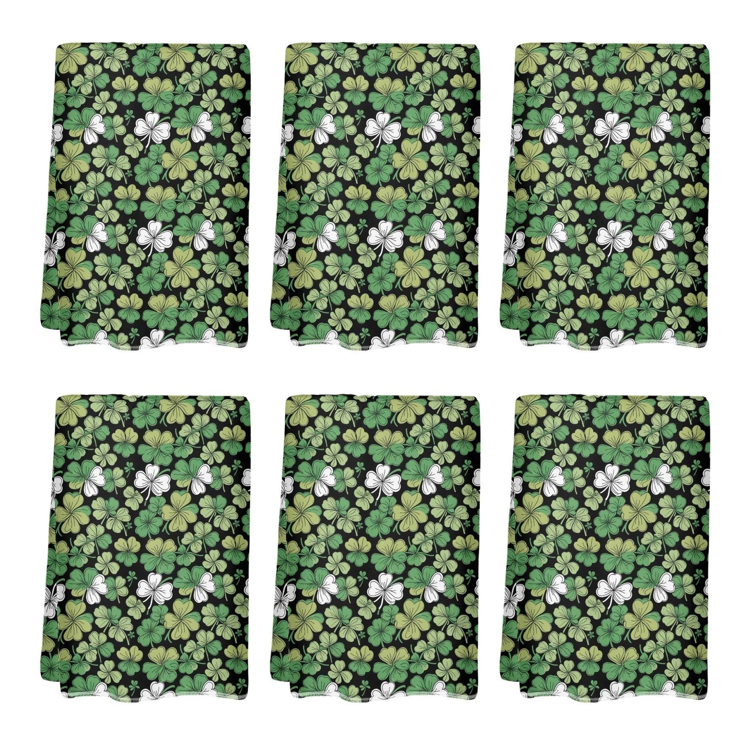 Clover Patch Hand Towels (6 Pcs) - DeRose Seasonal