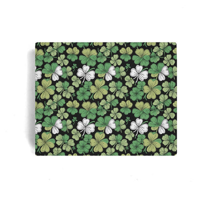 Clover Patch Leather Men's Folded Wallet - DeRose Seasonal