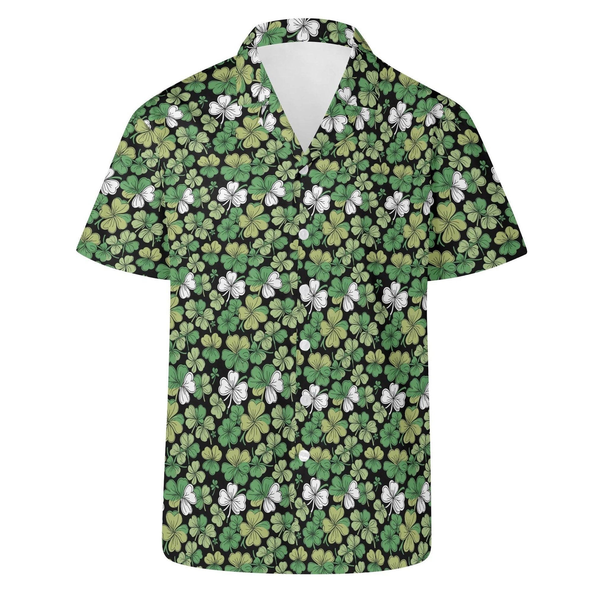 Clover Patch Men's Casual Hawaiian Shirt - DeRose Seasonal