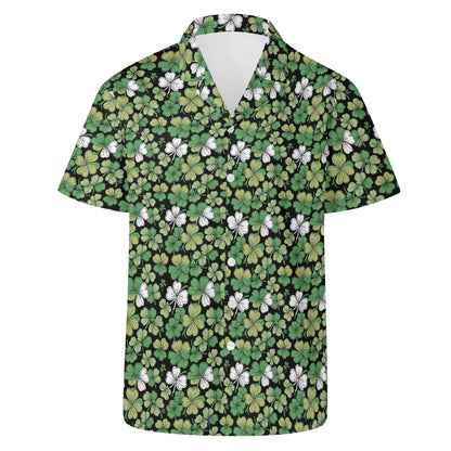 Clover Patch Men's Casual Hawaiian Shirt - DeRose Seasonal