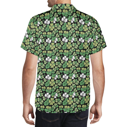 Clover Patch Men's Casual Hawaiian Shirt - DeRose Seasonal