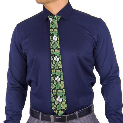 Clover Patch Men's Necktie - DeRose Seasonal
