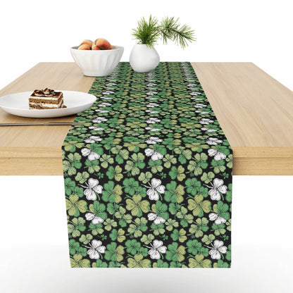 Clover Patch Polyester Table Runner - DeRose Seasonal