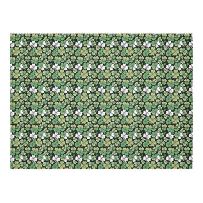 Clover Patch Polyester Tablecloth Polyester Tablecloth 70"x 52" DeRose Seasonal