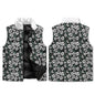 Clover Patch Unisex Lightweight Stand Collar Zip Up Puffer Vest - DeRose Seasonal