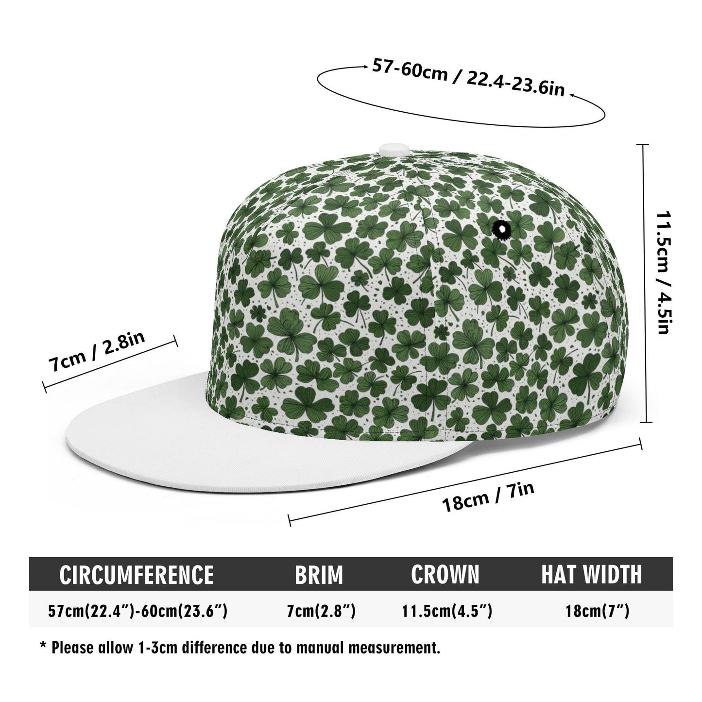 Clover Unisex Classic Snapbacks - DeRose Seasonal