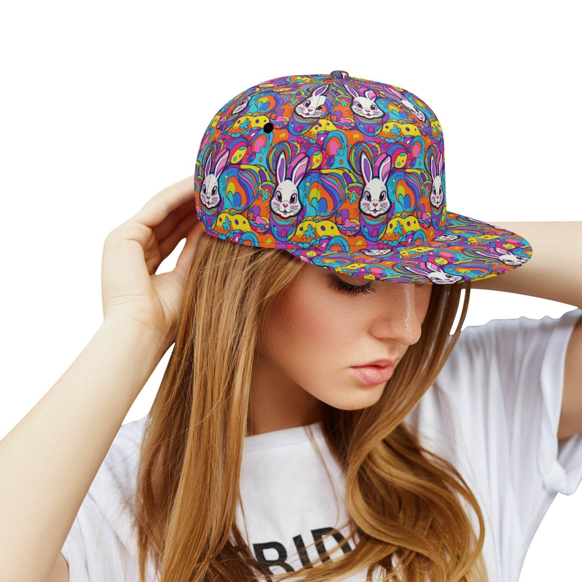 Trippy Bunny Unisex Classic Snapbacks - DeRose Seasonal