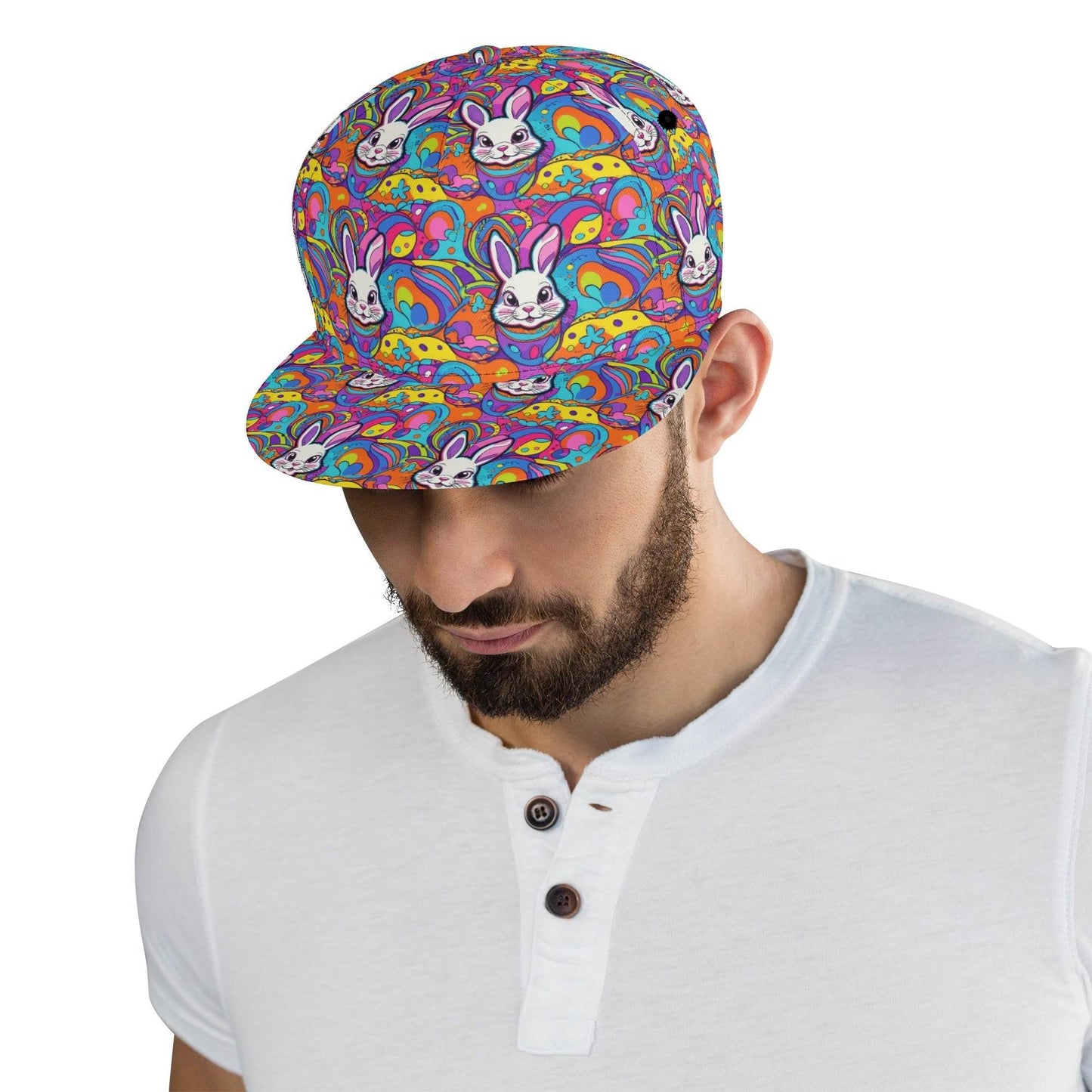 Trippy Bunny Unisex Classic Snapbacks - DeRose Seasonal