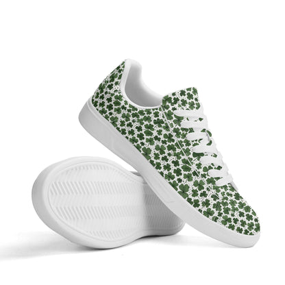Clovers Adult Lightweight Brand Low Top Leather Shoes - DeRose Seasonal