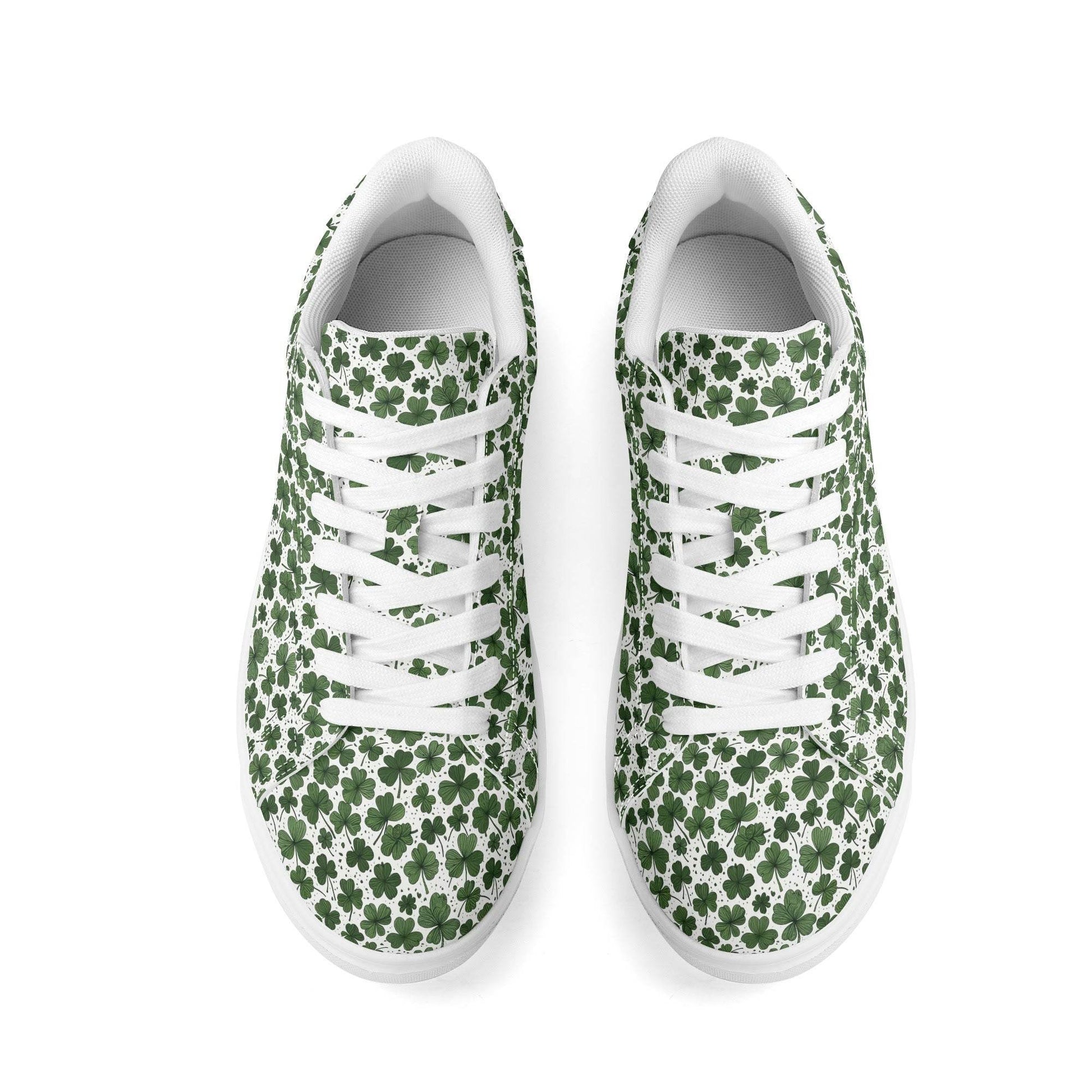 Clovers Adult Lightweight Brand Low Top Leather Shoes - DeRose Seasonal