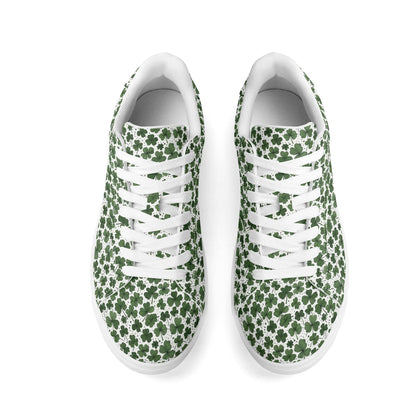 Clovers Adult Lightweight Brand Low Top Leather Shoes - DeRose Seasonal