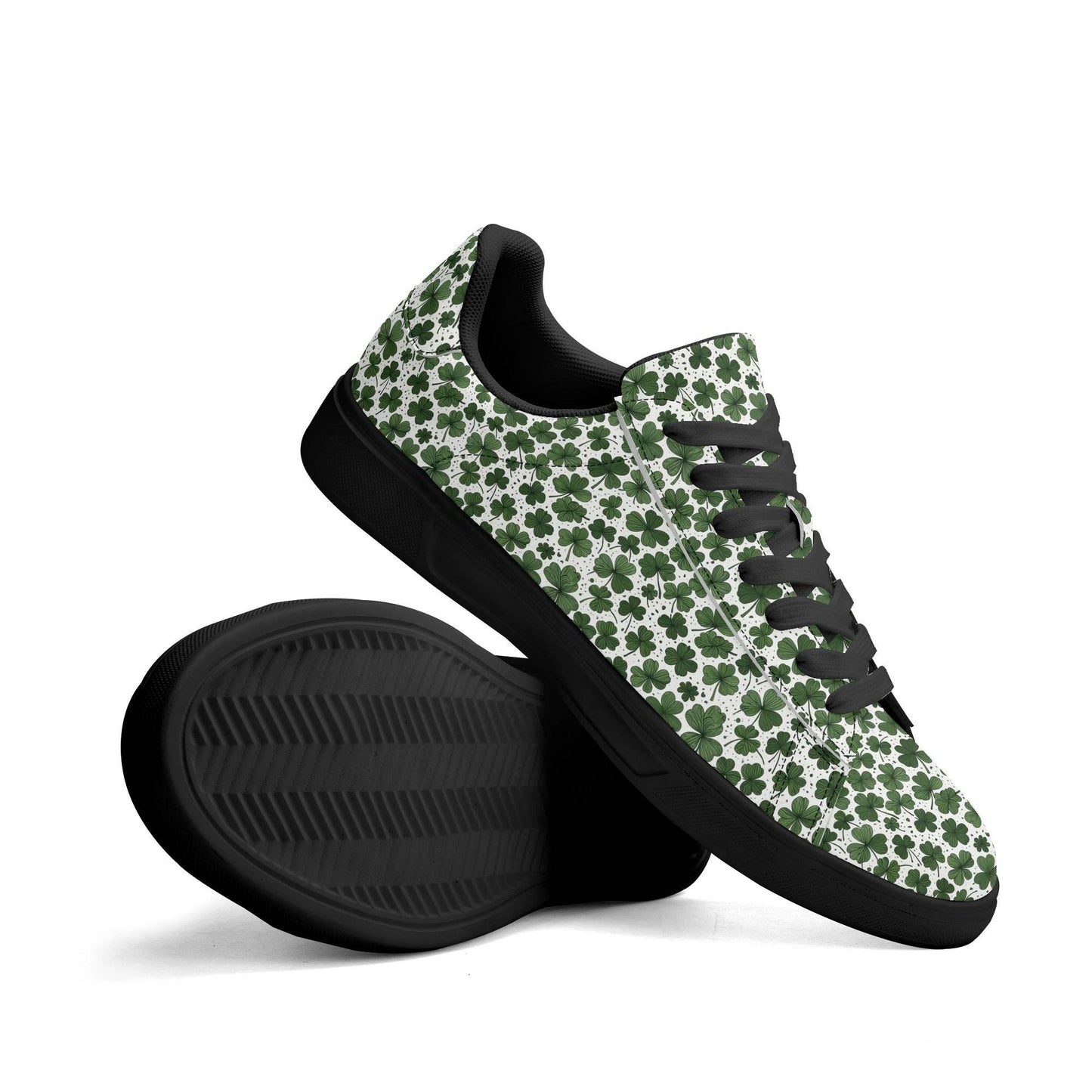 Clovers Adult Lightweight Brand Low Top Leather Shoes - DeRose Seasonal