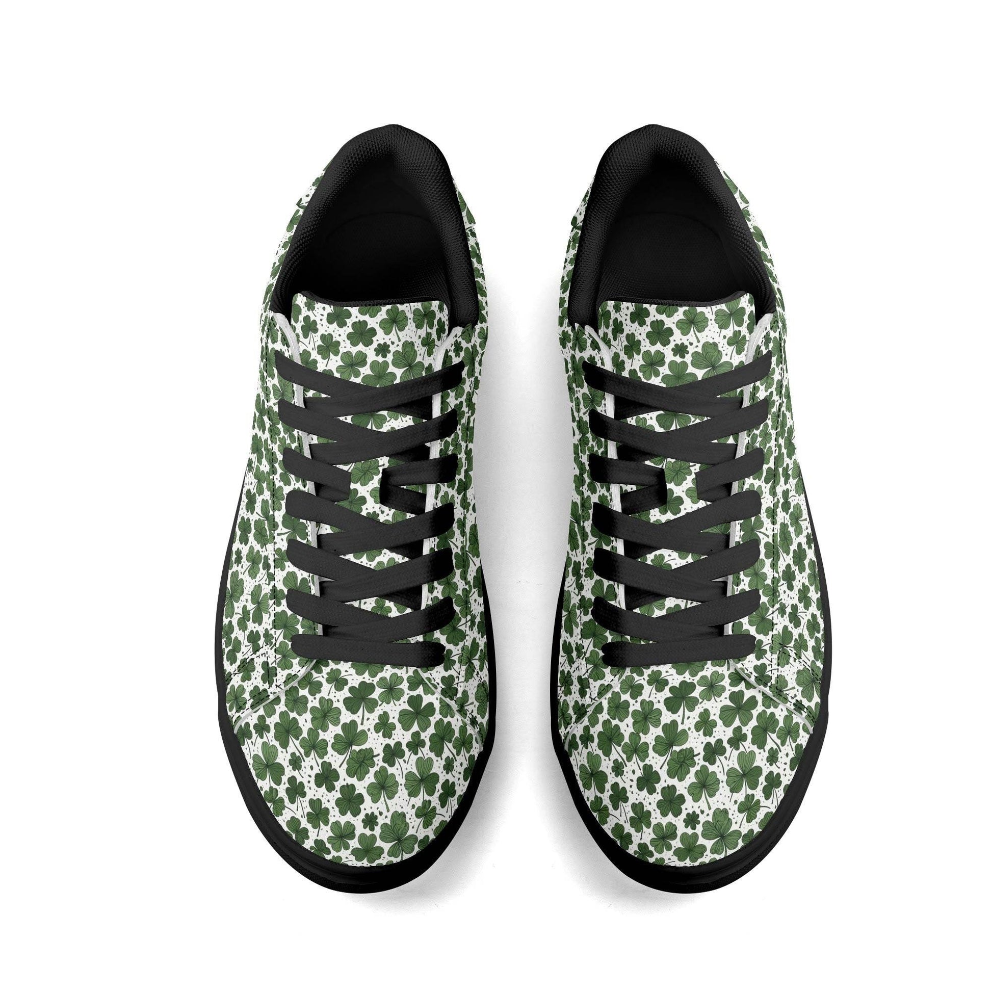 Clovers Adult Lightweight Brand Low Top Leather Shoes - DeRose Seasonal