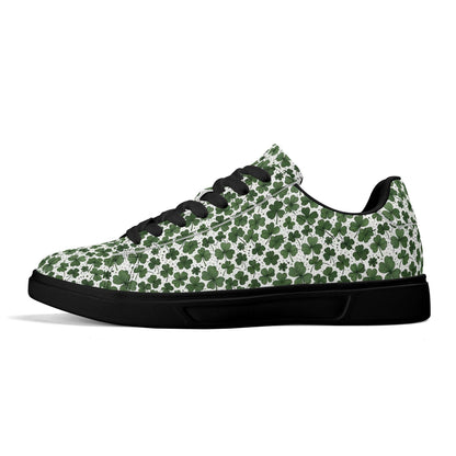 Clovers Adult Lightweight Brand Low Top Leather Shoes - DeRose Seasonal