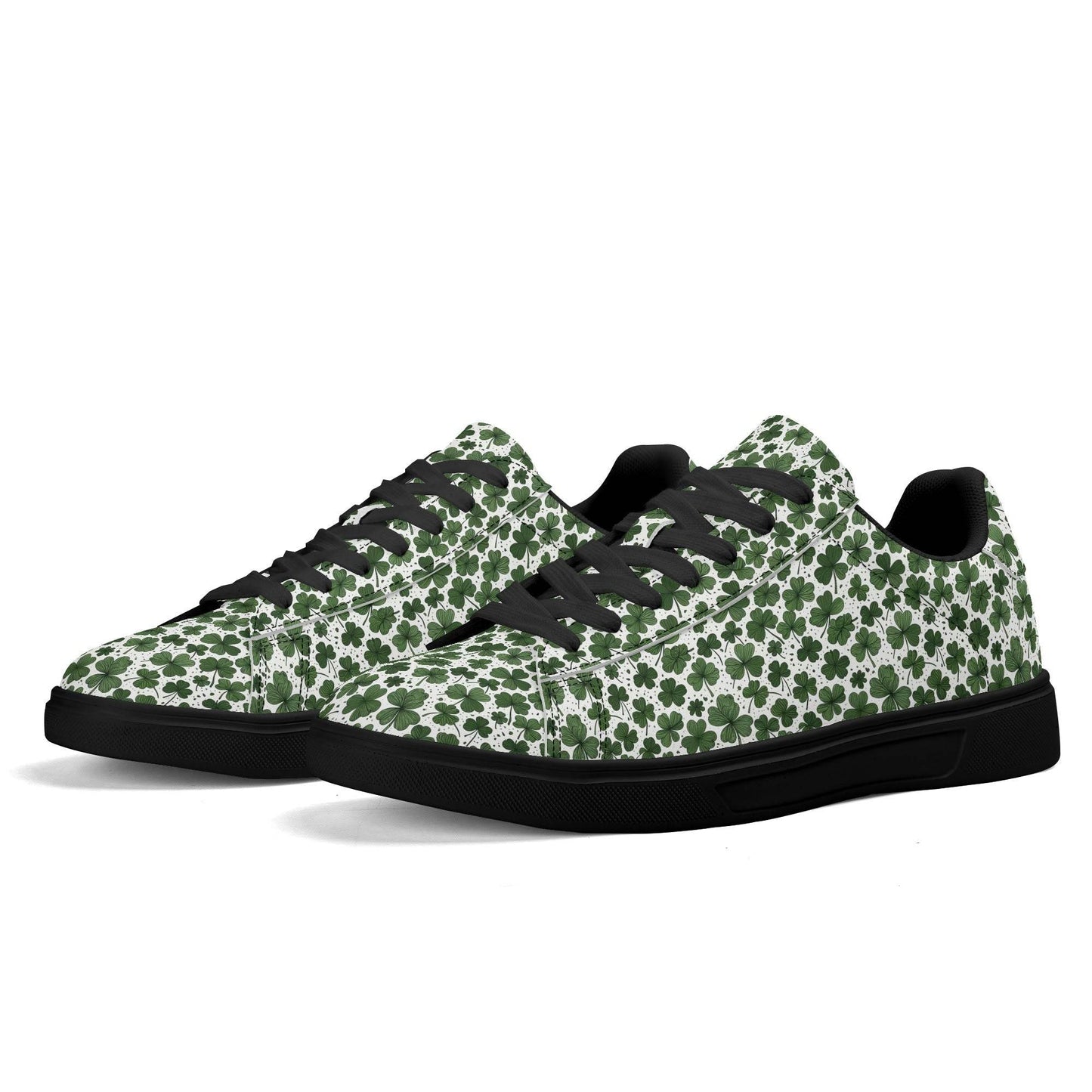 Clovers Adult Lightweight Brand Low Top Leather Shoes - DeRose Seasonal