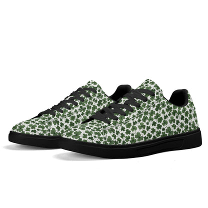 Clovers Adult Lightweight Brand Low Top Leather Shoes - DeRose Seasonal
