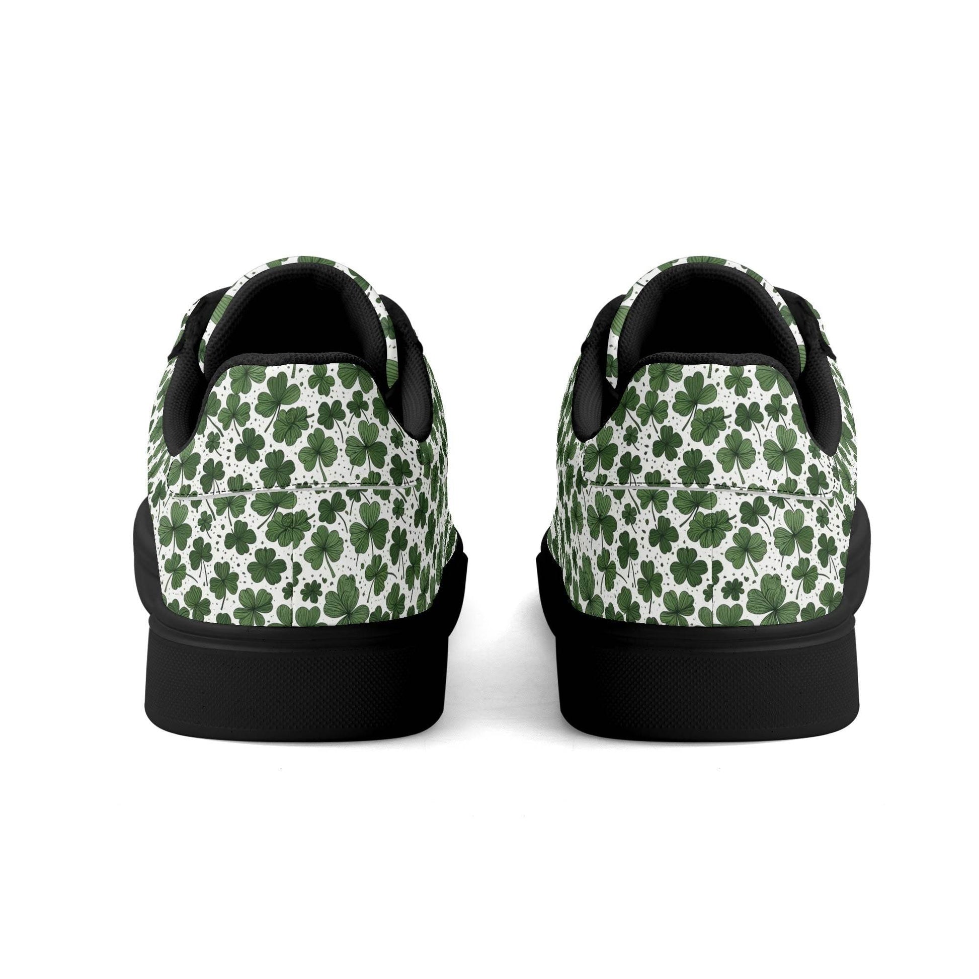 Clovers Adult Lightweight Brand Low Top Leather Shoes - DeRose Seasonal