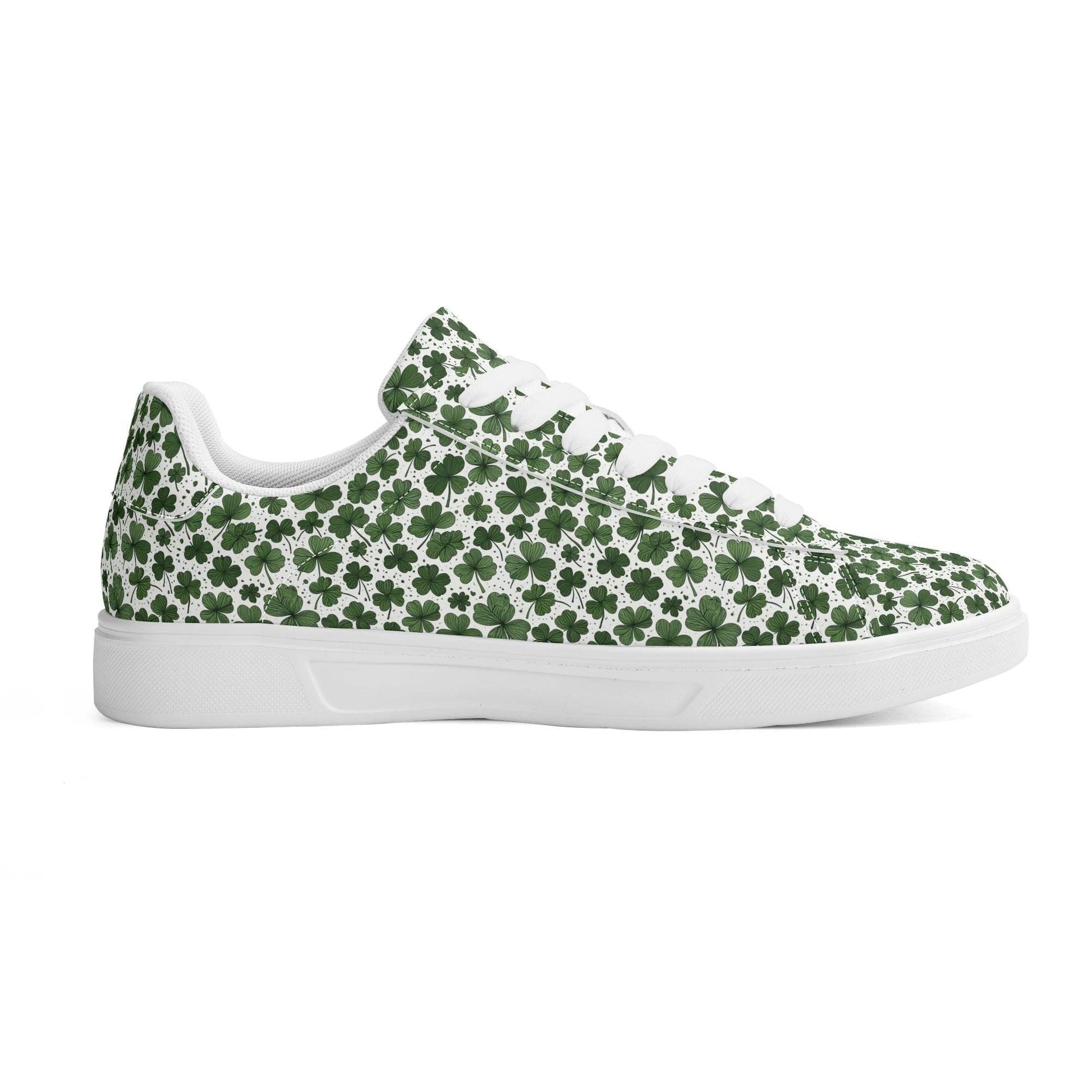 Clovers Adult Lightweight Brand Low Top Leather Shoes - DeRose Seasonal