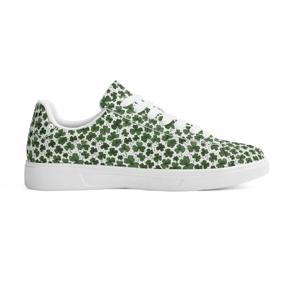 Clovers Adult Lightweight Brand Low Top Leather Shoes - DeRose Seasonal