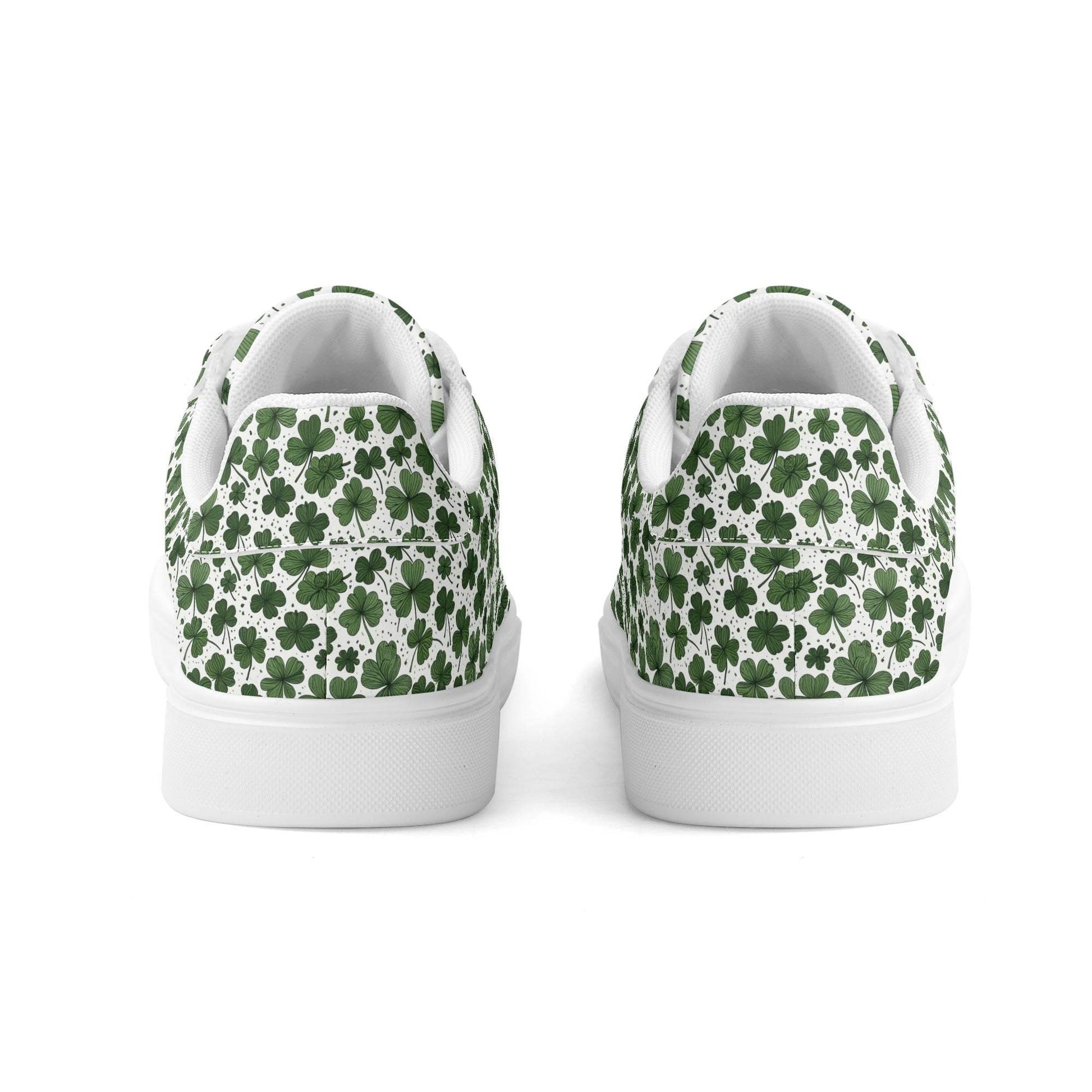 Clovers Adult Lightweight Brand Low Top Leather Shoes - DeRose Seasonal