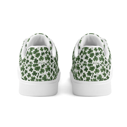 Clovers Adult Lightweight Brand Low Top Leather Shoes - DeRose Seasonal