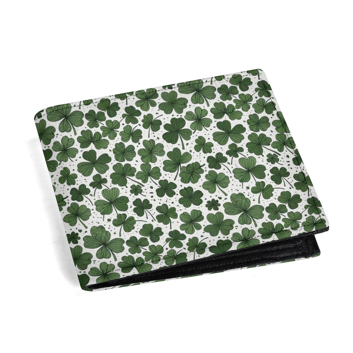 Clovers Leather Men's Folded Wallet - DeRose Seasonal