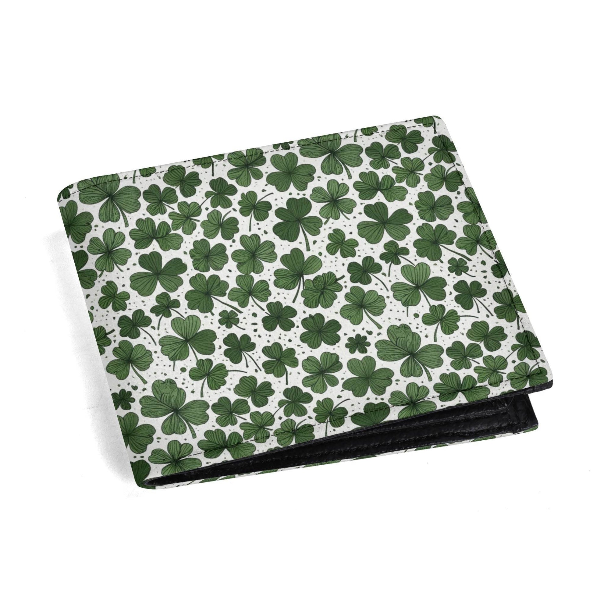 Clovers Leather Men's Folded Wallet - DeRose Seasonal
