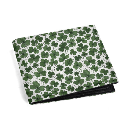 Clovers Leather Men's Folded Wallet - DeRose Seasonal