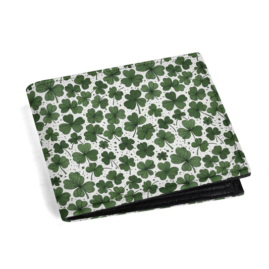 Clovers Leather Men's Folded Wallet - DeRose Seasonal