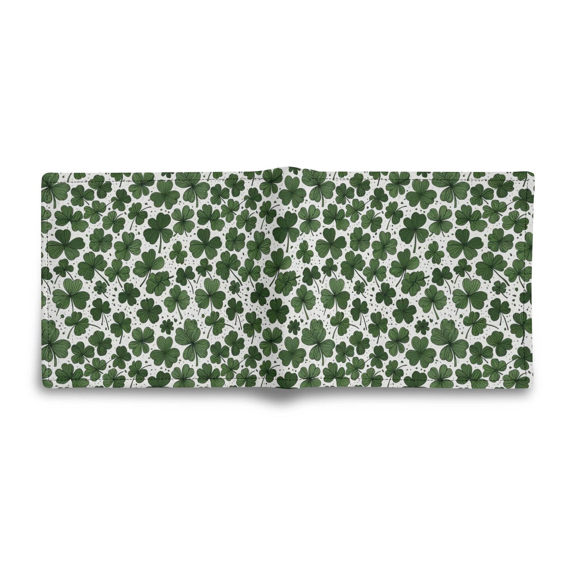 Clovers Leather Men's Folded Wallet - DeRose Seasonal
