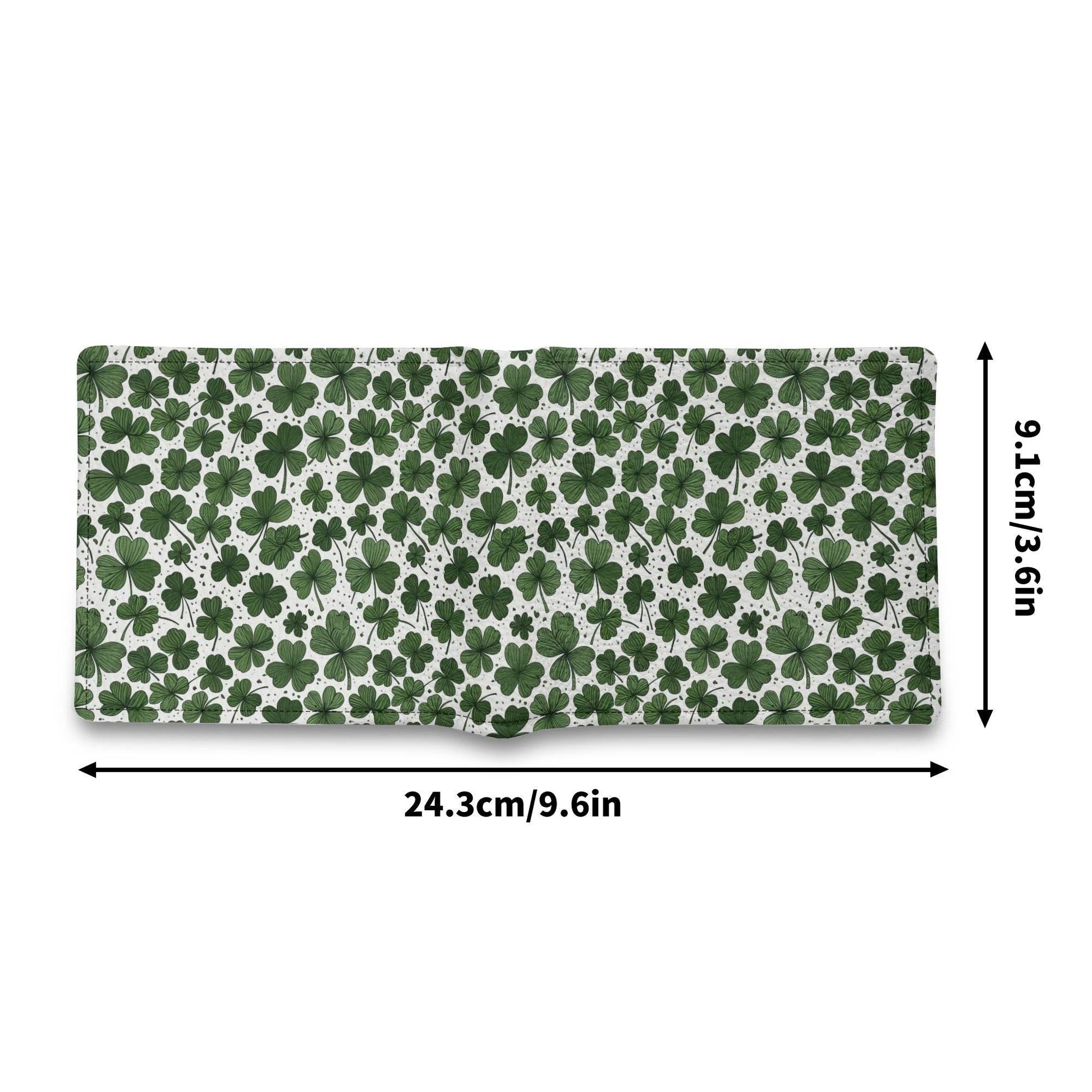 Clovers Leather Men's Folded Wallet - DeRose Seasonal