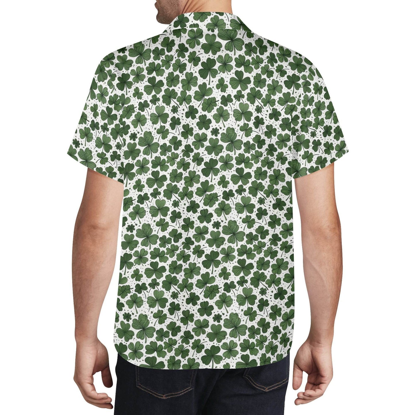 Clovers Men's Casual Hawaiian Shirt - DeRose Seasonal