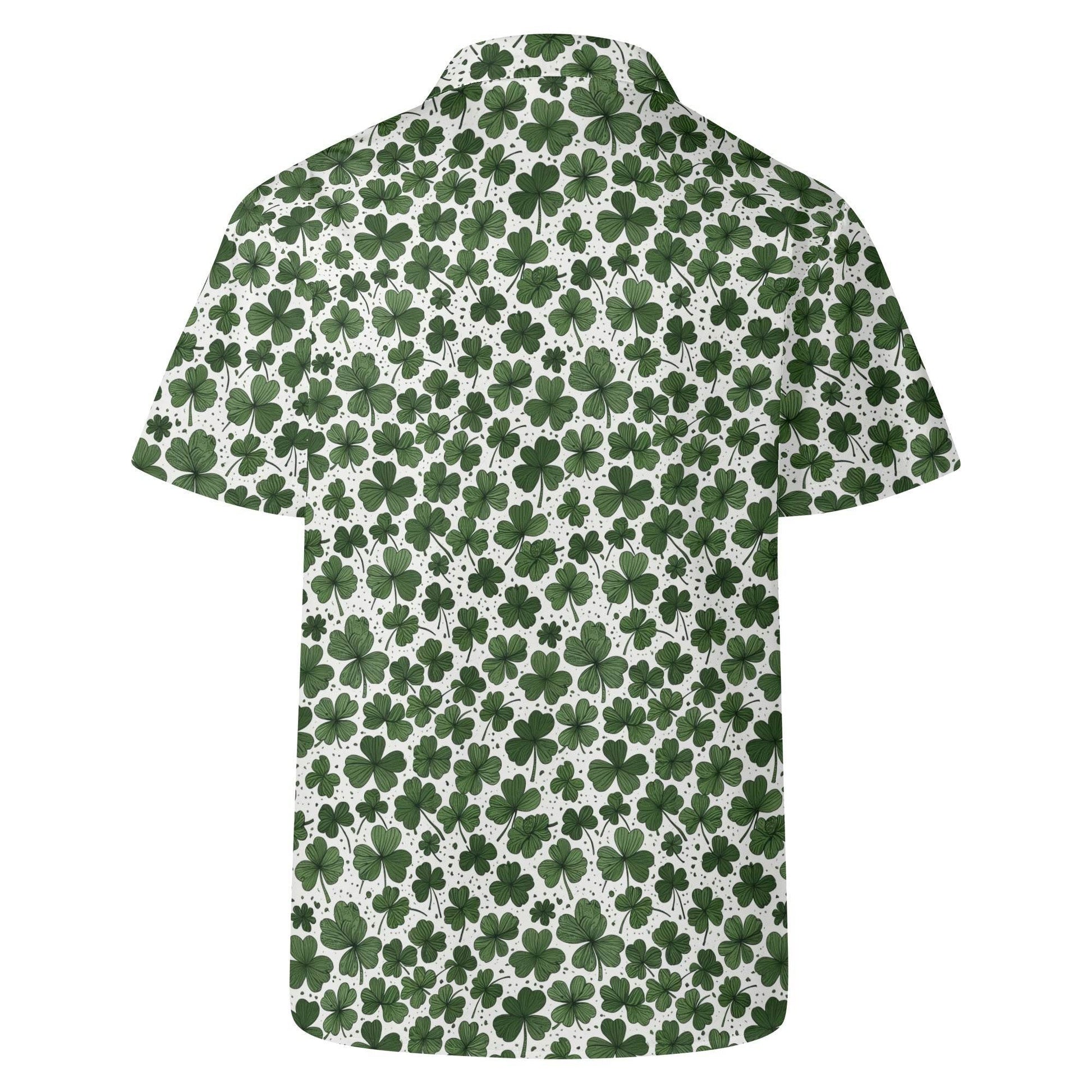 Clovers Men's Casual Hawaiian Shirt - DeRose Seasonal