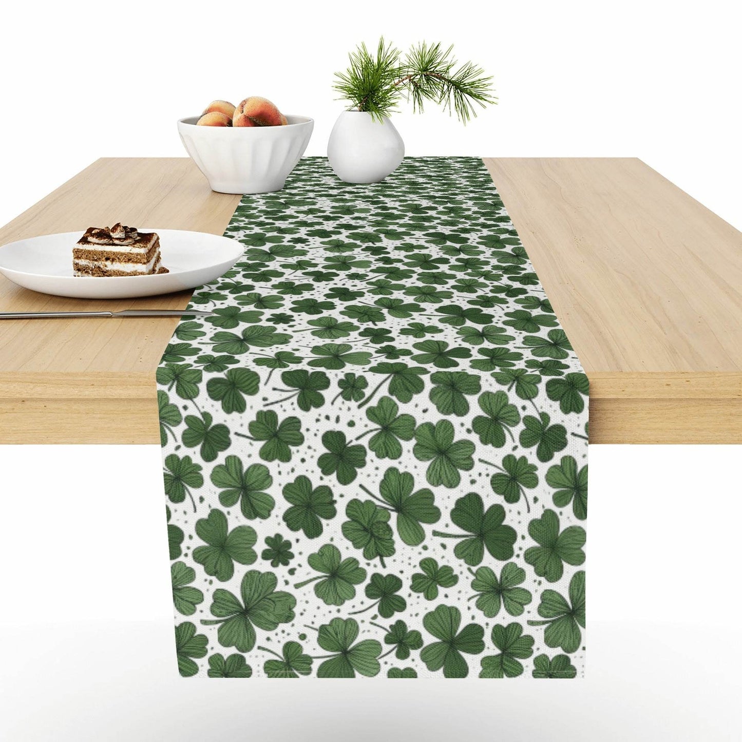Clovers Polyester Table Runner - DeRose Seasonal