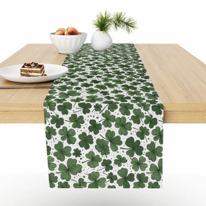 Clovers Polyester Table Runner - DeRose Seasonal